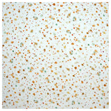 Musselin Baumwolle dots orange und ocker Bio