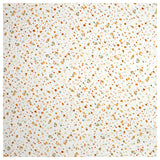 Musselin Baumwolle dots orange und ocker Bio