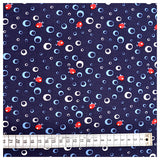 Jersey Fische/Bubbles navy