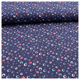 Jersey Fische/Bubbles navy