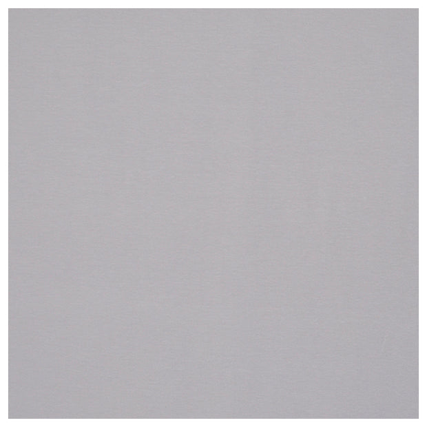 Baumwolljersey uni hellgrau