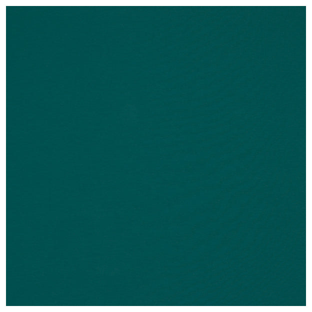 Baumwolljersey uni petrol Bio