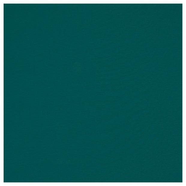 Baumwolljersey uni petrol Bio