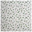 Musselin Baumwolle Elefant weiß Digital