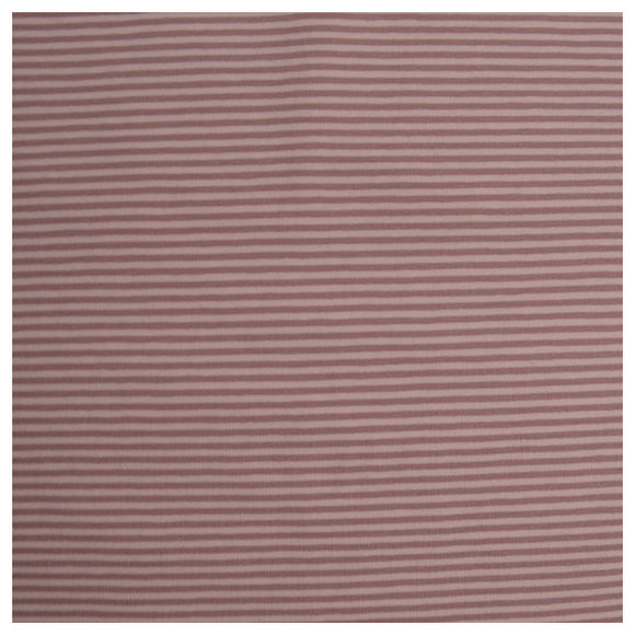 Jersey Streifen rosa/malve 2mm