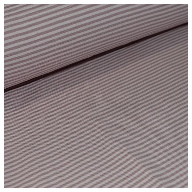Jersey Streifen rosa/malve 2mm