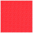 Baumwollsatin Blumen rot/weiß
