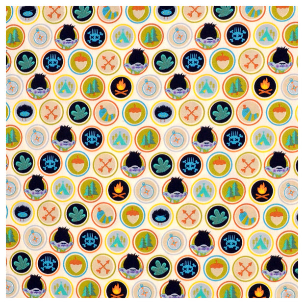 Baumwolle Trolle weiß