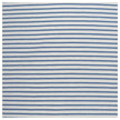 Jersey Streifen stahlblau und weiß