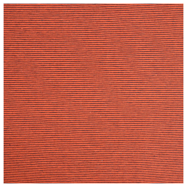 Jersey Streifen schmal orange/schwarz