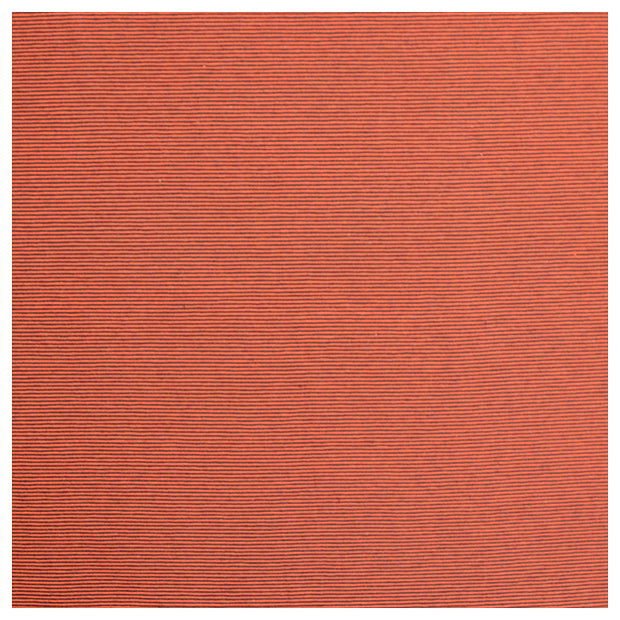 Jersey Streifen schmal orange/schwarz