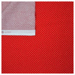 Baumwolle mini Tupfen rot und weiß