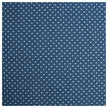Baumwolle mini Tupfen indigo und weiß