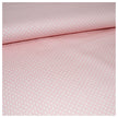 Baumwolle mini Tupfen rosa und weiß