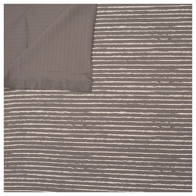 Jersey Streifen grau und weiß