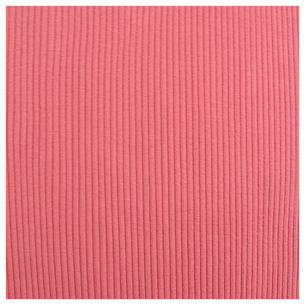 Rippbündchen rosa