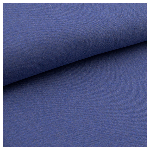 Bündchen blau meliert Bio