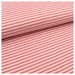 Jersey Streifen rosa/weiß 6mm