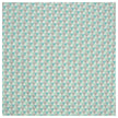 Baumwoll-Popelin Triangles mint/grau